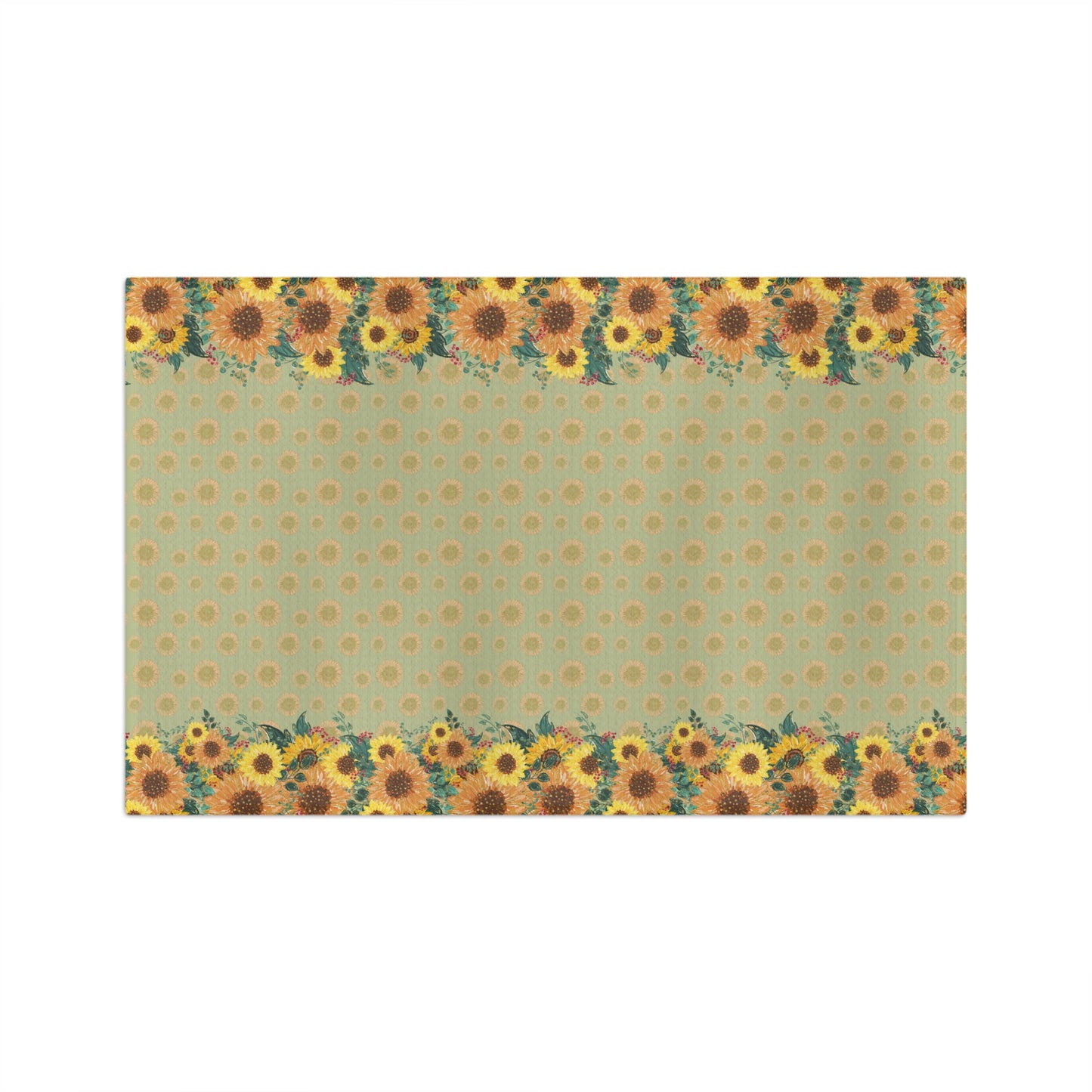 Microfiber Tea Towel, Western Sunflower