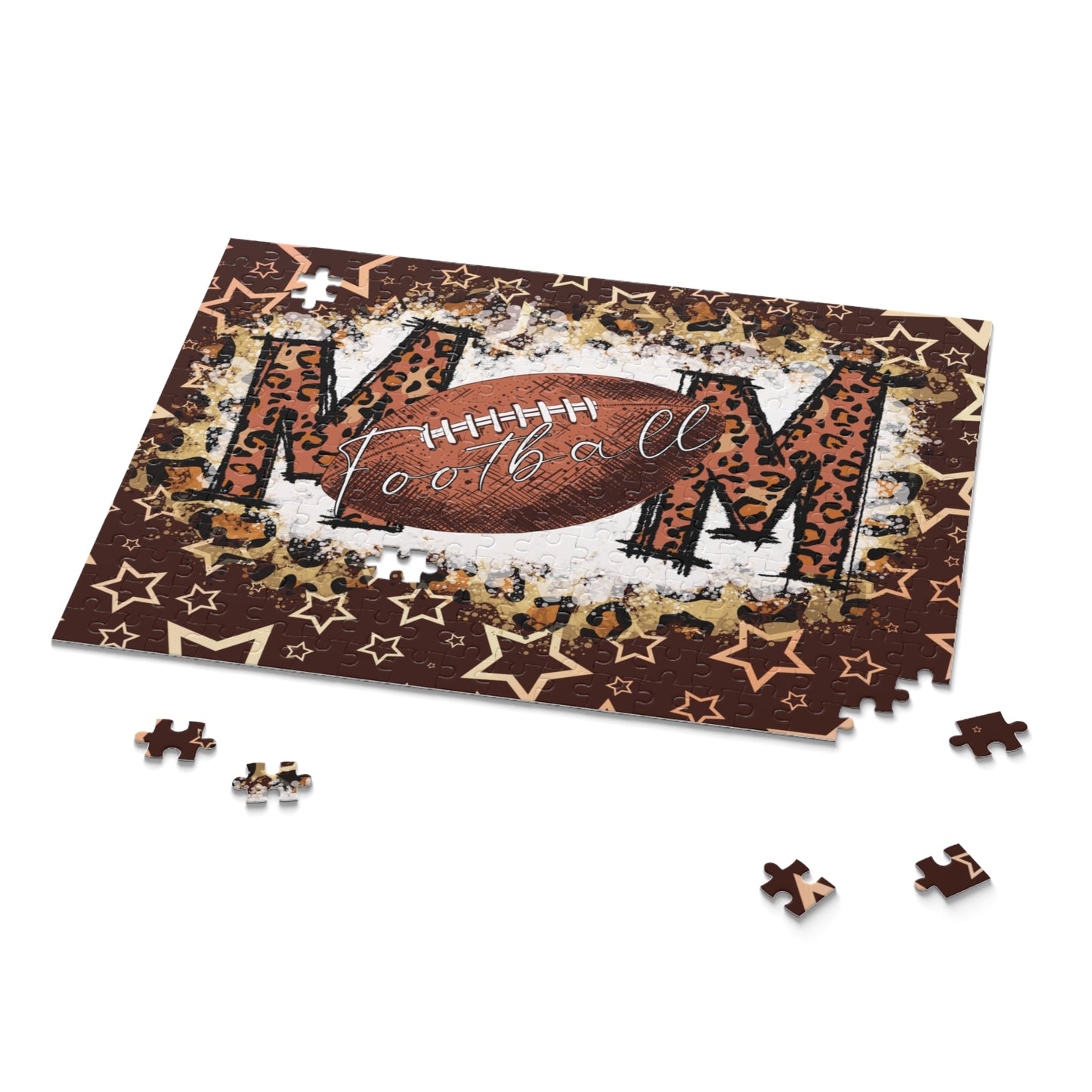 Personalised/Non-Personalised Puzzle, Football, Mum, Mom (120, 252, 500-Piece)