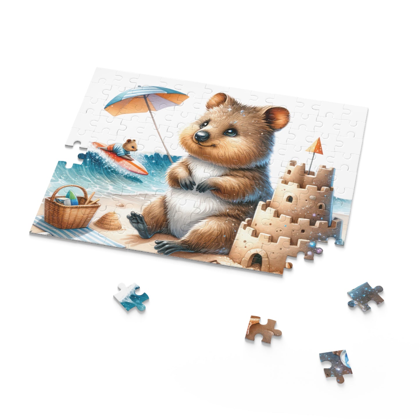 Personalised/Non-Personalised Puzzle, Quokka (120, 252, 500-Piece)