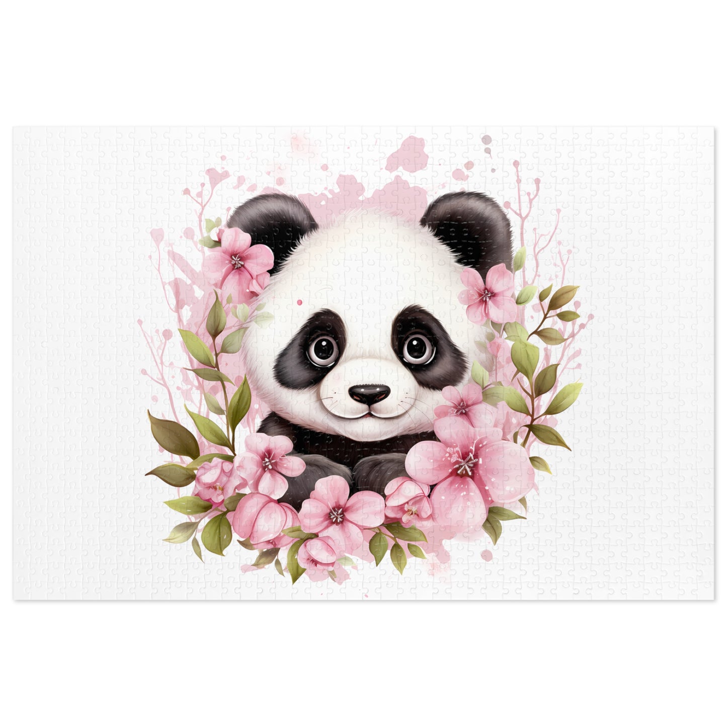 Jigsaw Puzzle, Panda, Personalised/Non-Personalised (30, 110, 252, 500,1000-Piece)