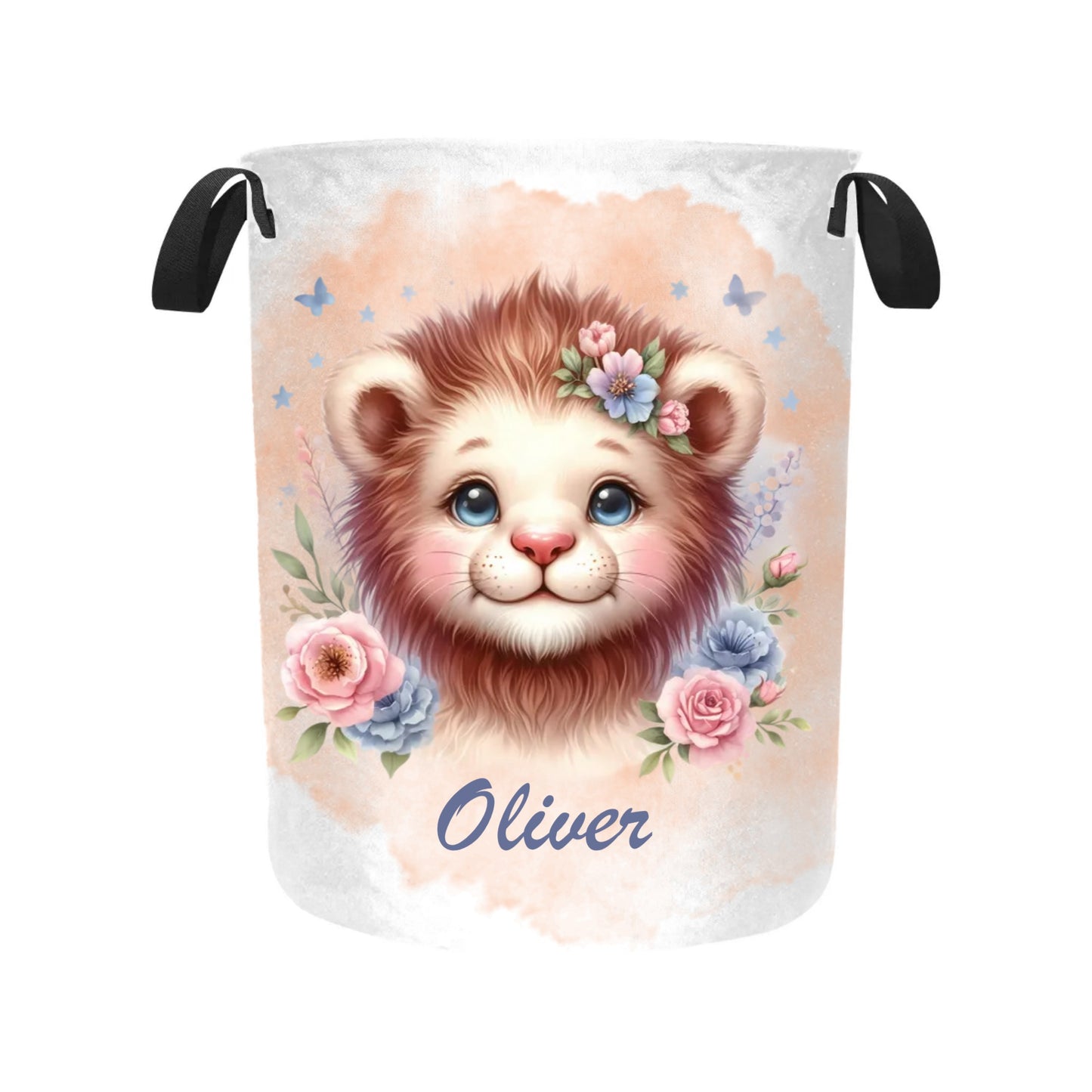 Laundry Basket Personalised Lion