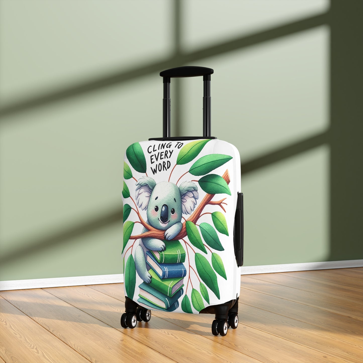 Luggage Cover, Koala, Cling to every word, awd-241