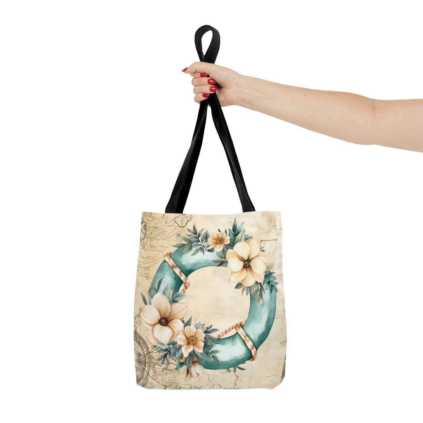 Tote Bag, Nautical bag, Beach Tote Bag