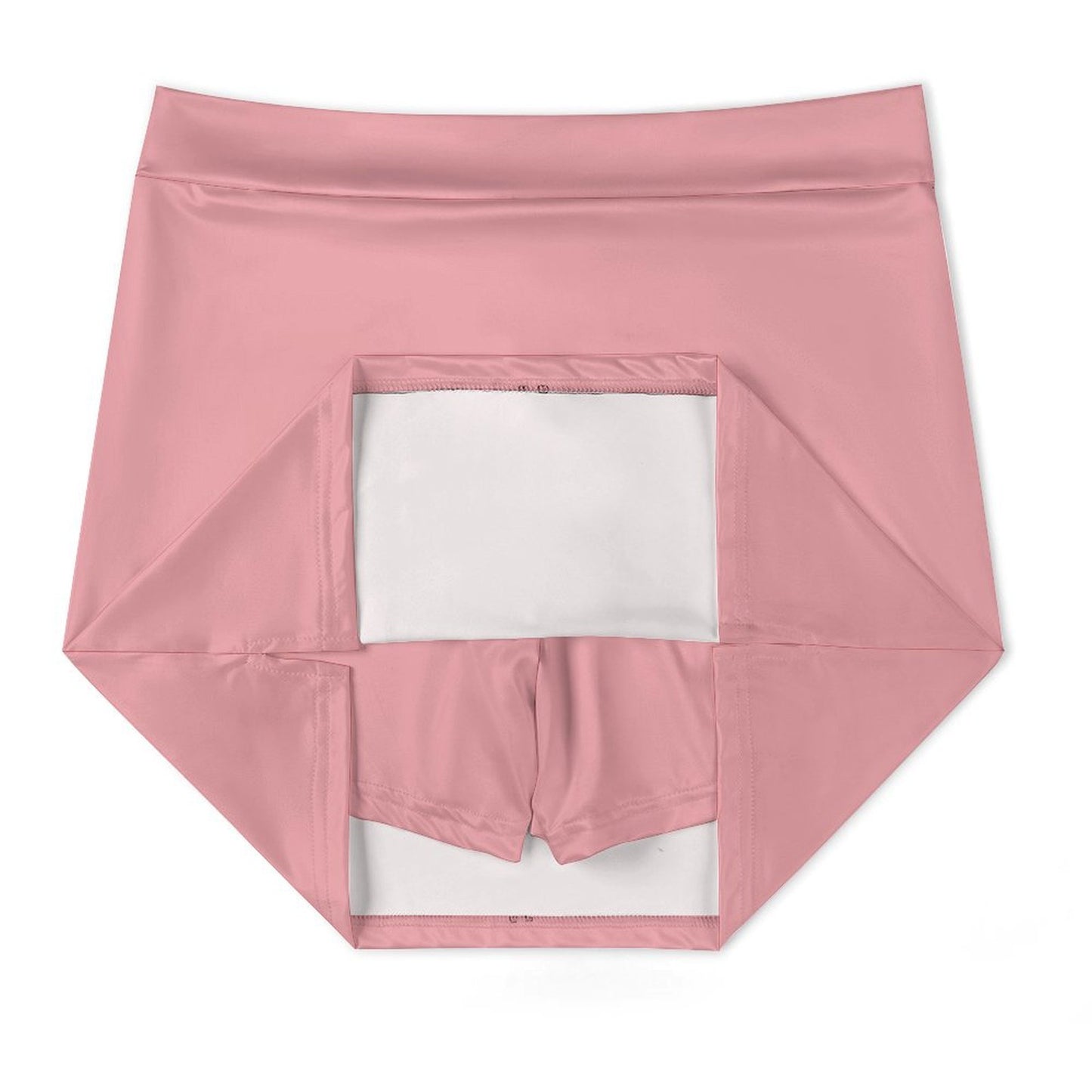 A-Line Skirt with Pocket Light proof trouser skirt Sea Pink