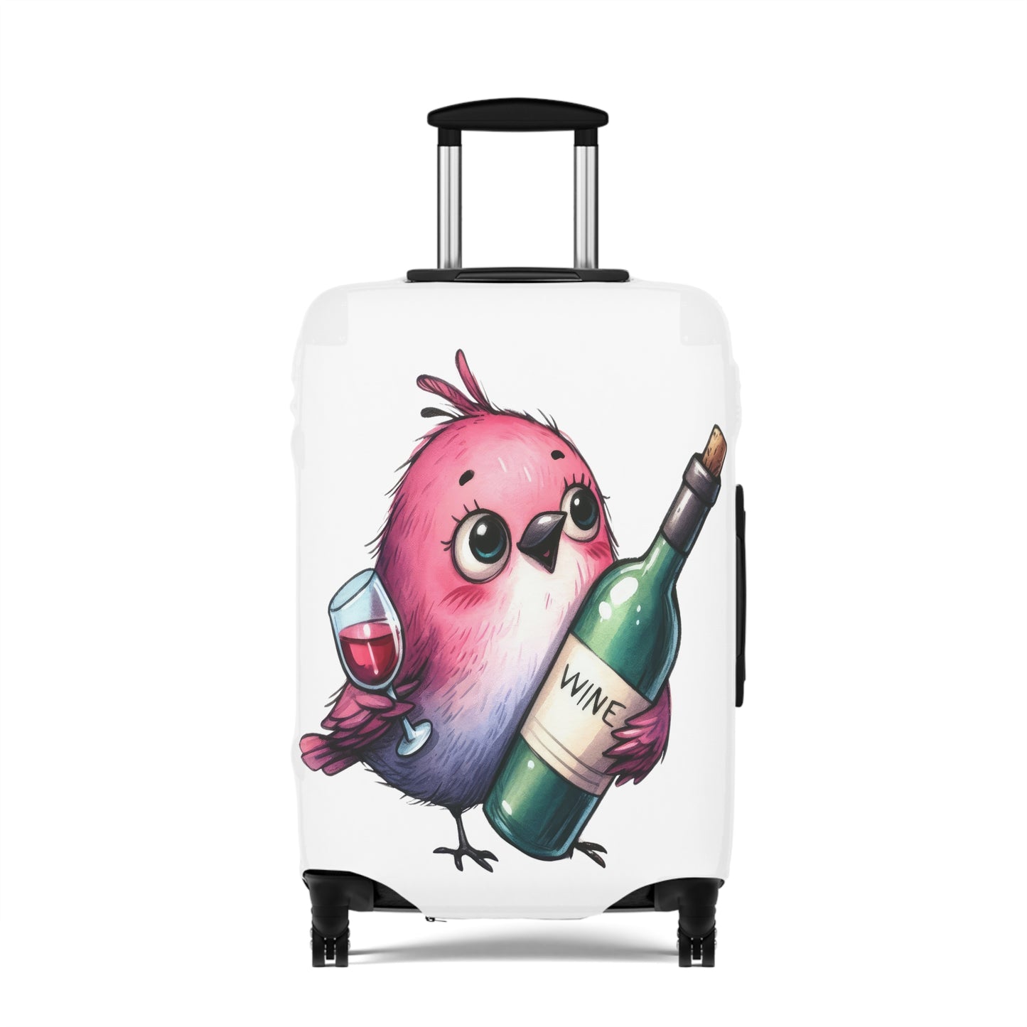 Luggage Cover, Cute Bird, awd-1646