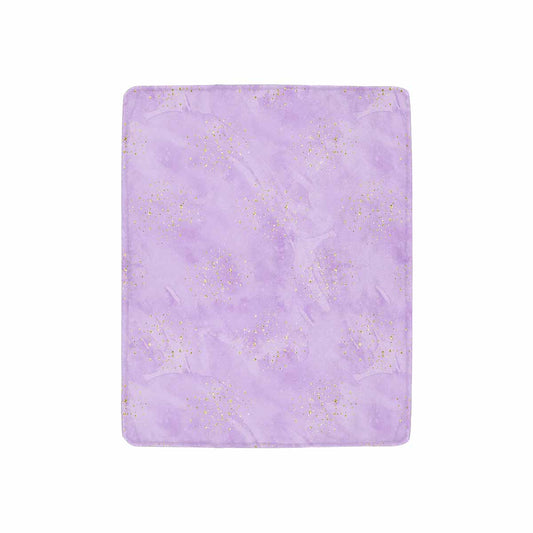 Purple  Ultra-Soft Micro Fleece Blanket 30*40