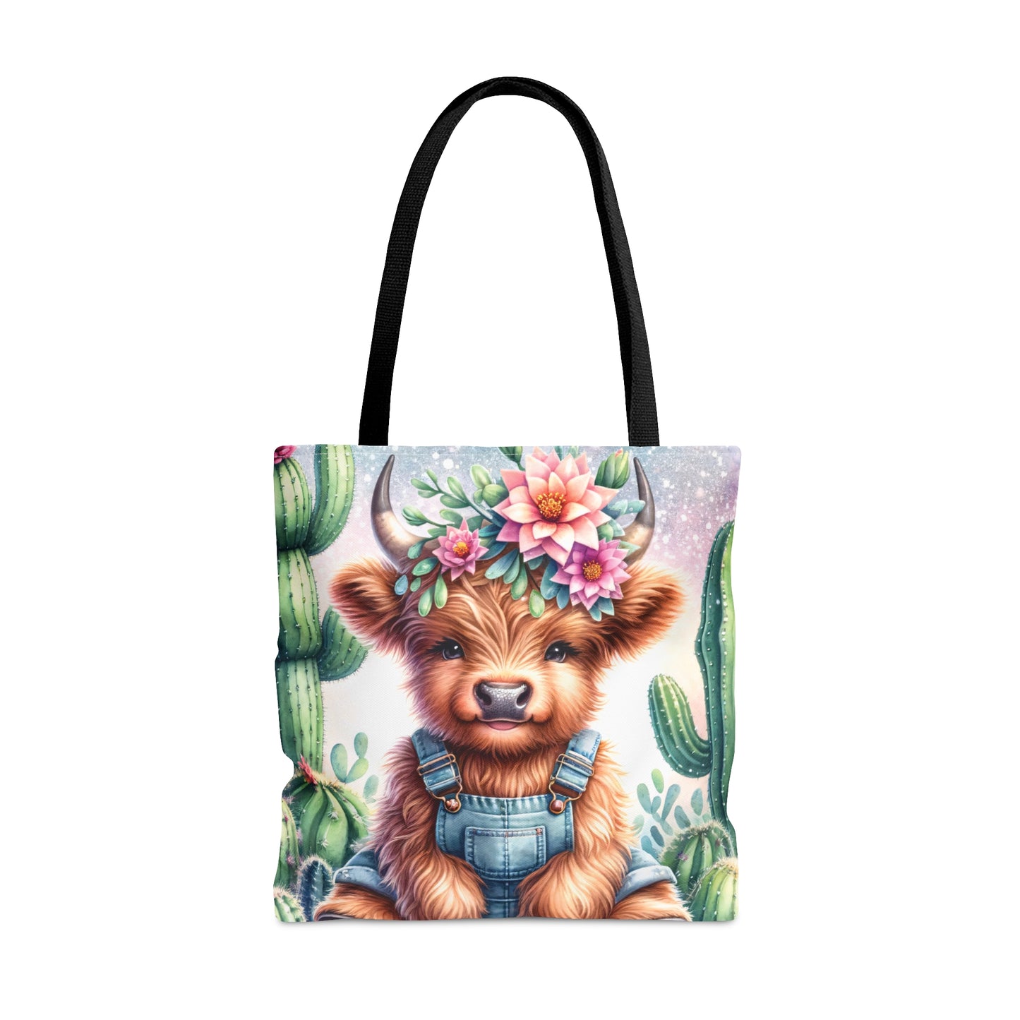 Tote Bag, Highland Cow, Personalised/Non-Personalised Tote bag