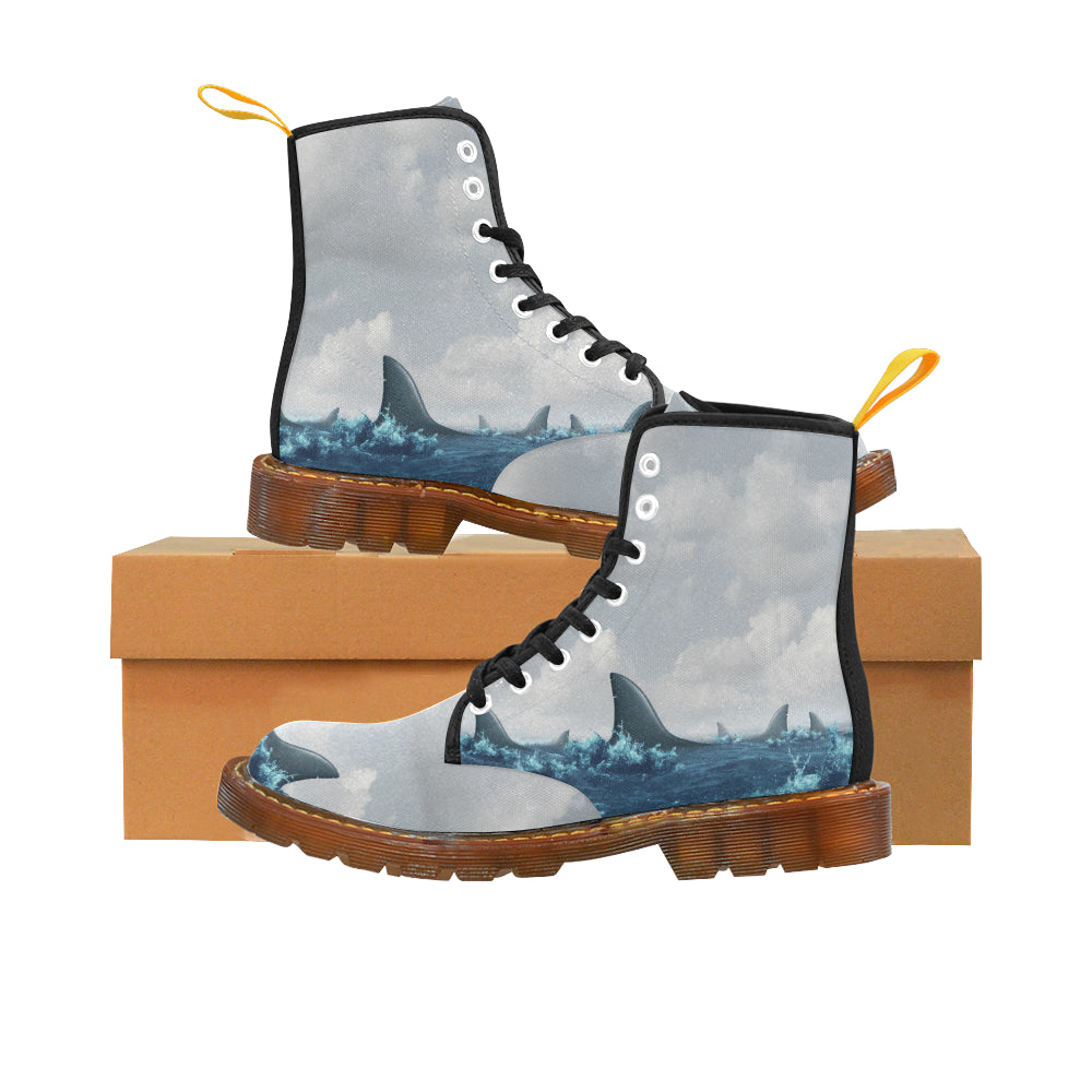 Shark infested waters honey Martin Boots For Men Model 1203H