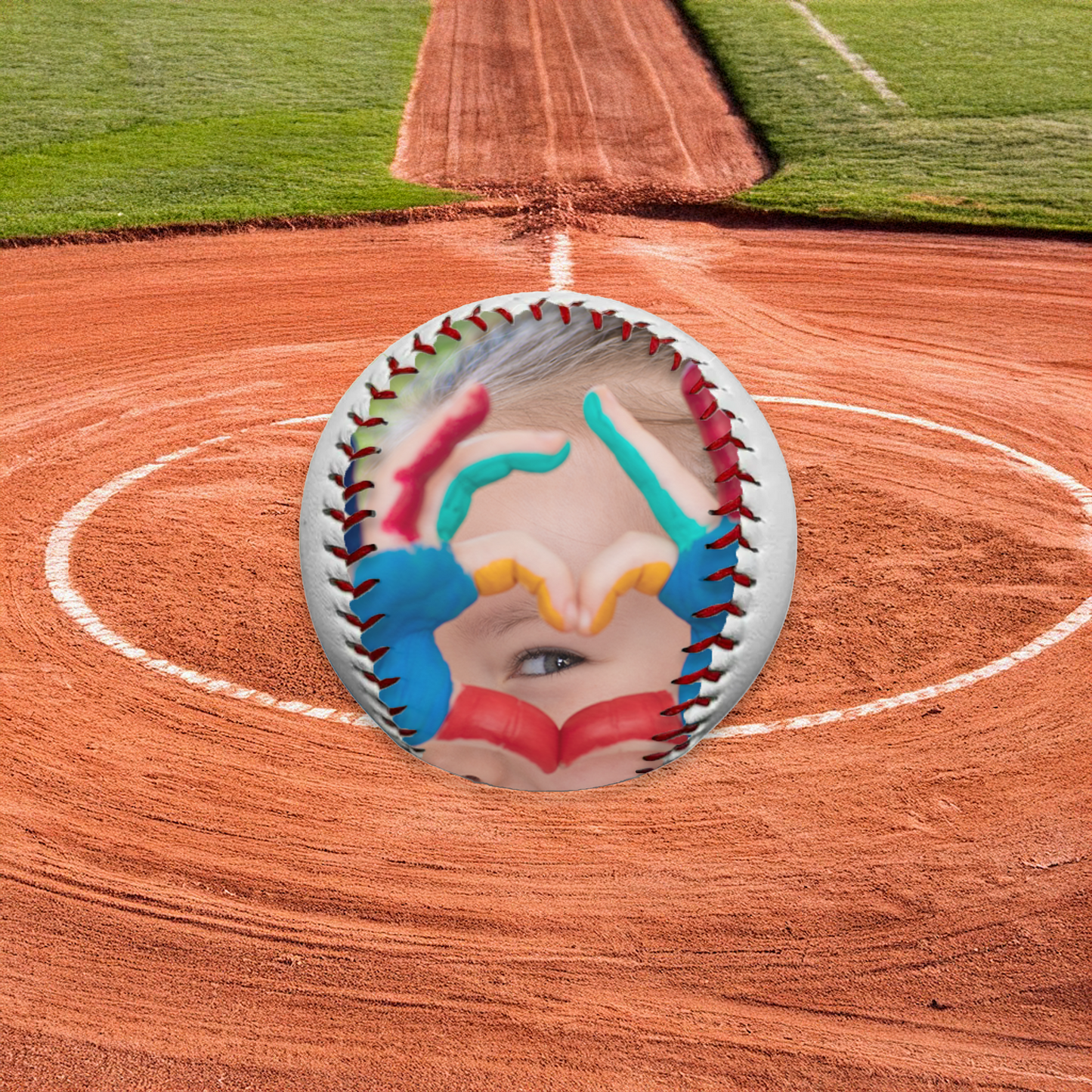 Personalised Baseball Dad, Best Dad in the Word