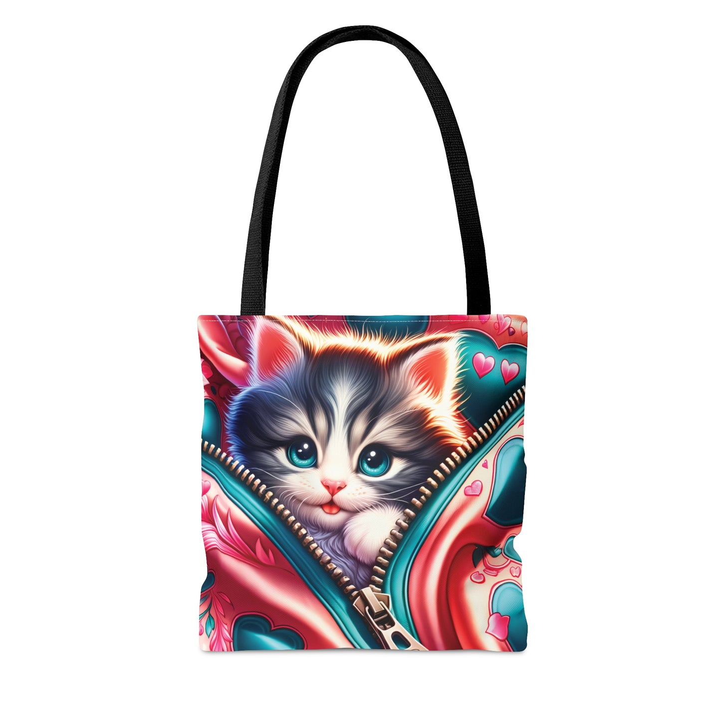 Tote Bag, Cat, Personalised/Non-Personalised Tote bag