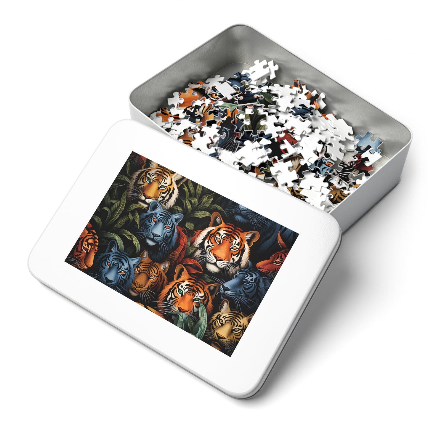 Jigsaw Puzzle, Lion, Personalised/Non-Personalised (30, 110, 252, 500,1000-Piece)