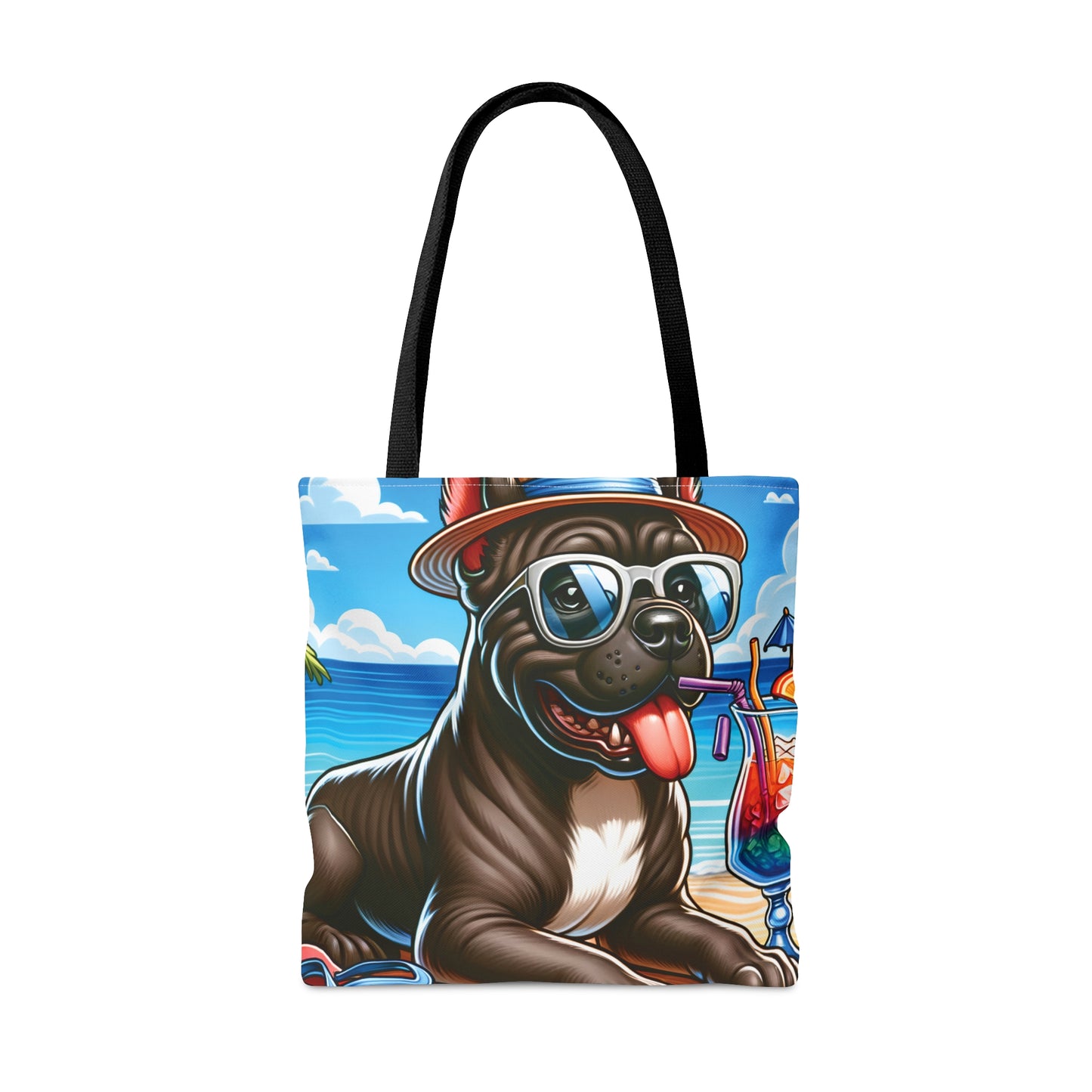 Tote Bag, Dog on Beach, Cane Corso, Tote bag, awd-1202