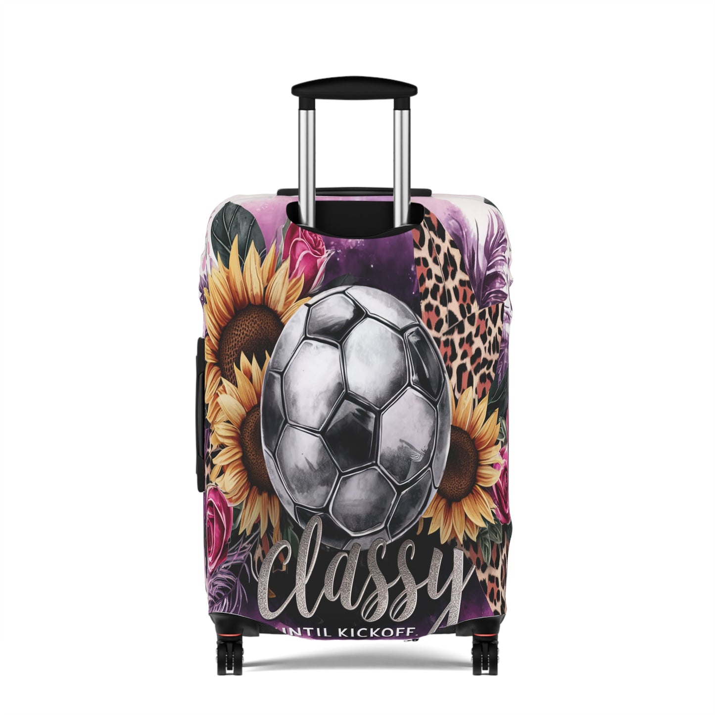 Luggage Cover, Soccer, Classy until Kickoff, awd-1732