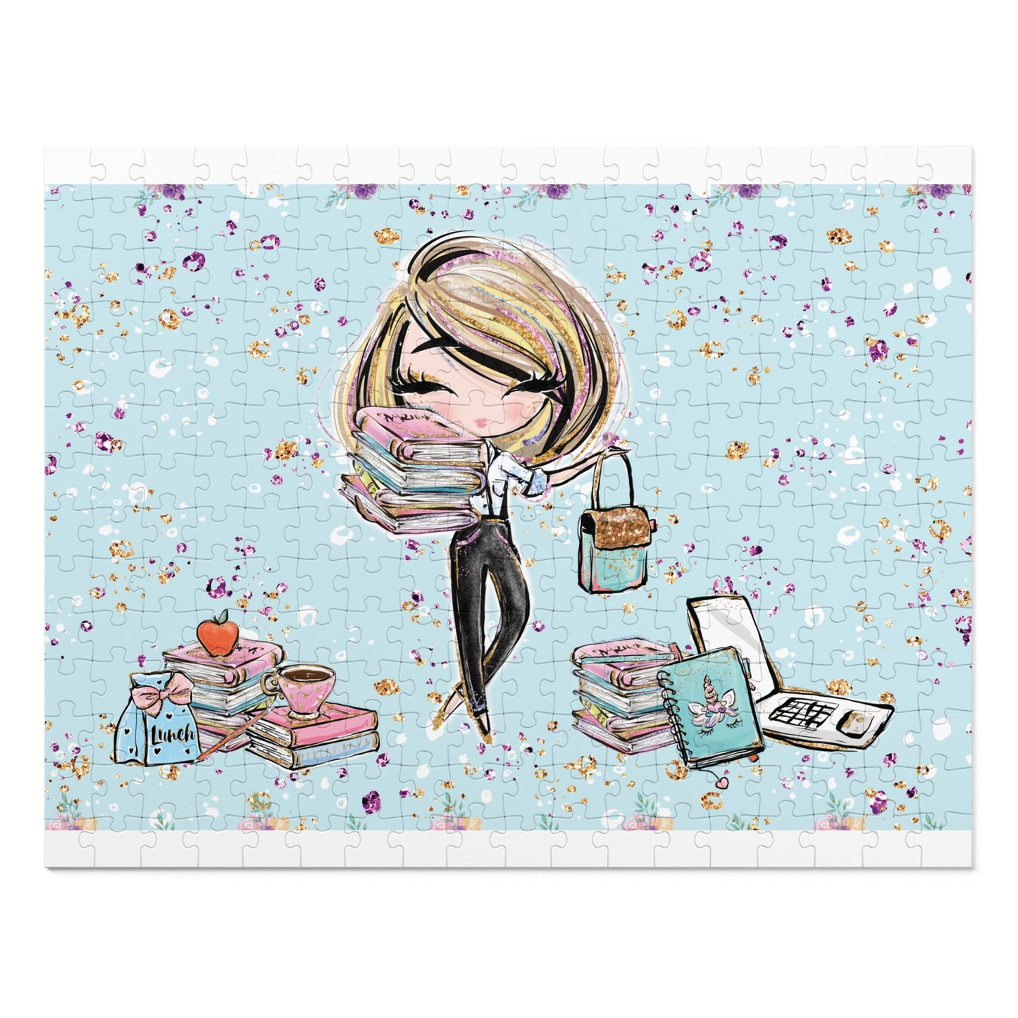 Jigsaw Puzzle, Teacher, Personalised/Non-Personalised (30, 110, 252, 500,1000-Piece)