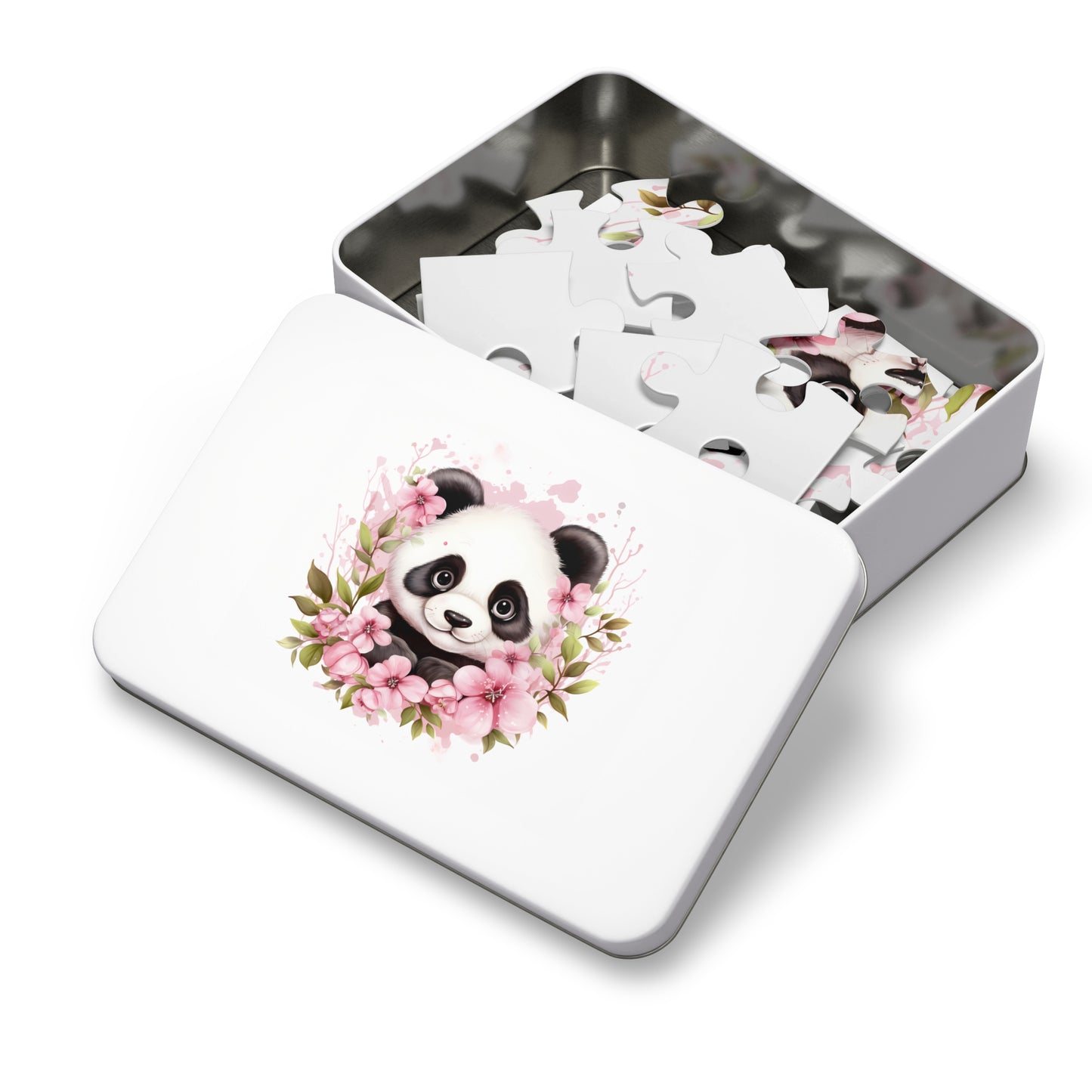 Jigsaw Puzzle, Panda, Personalised/Non-Personalised (30, 110, 252, 500,1000-Piece)