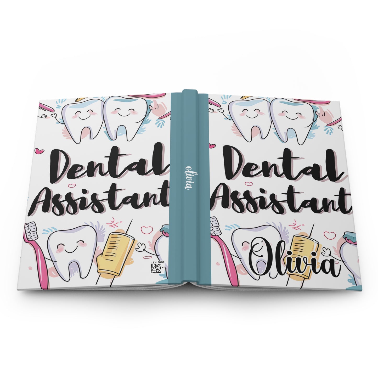 Personalised Hardcover Journal Matte, Dental Assistant, awd-1654