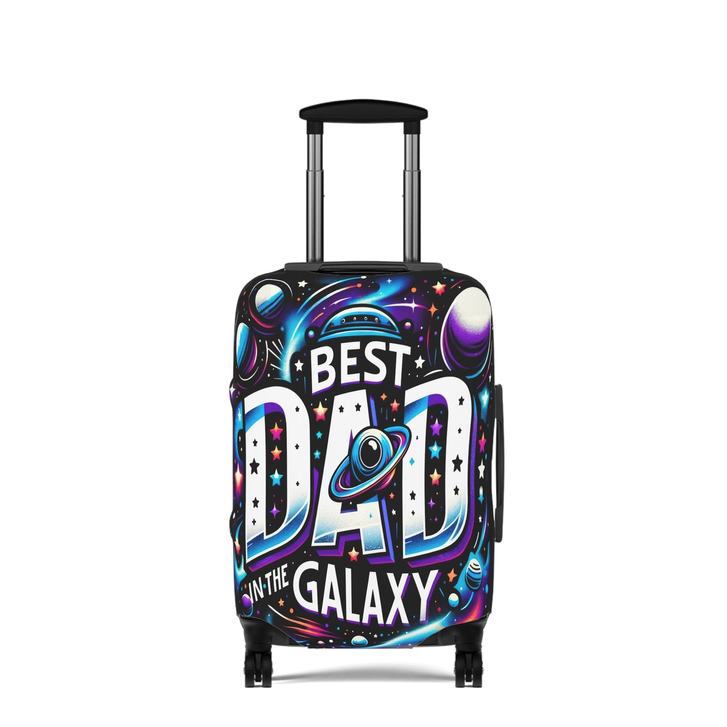 Luggage Cover, Best Dad in the Galaxy, awd-1463