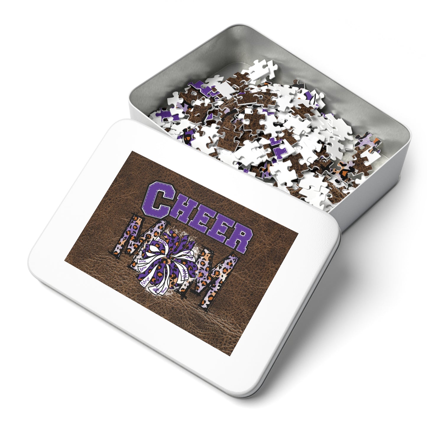 Jigsaw Puzzle, Cheer Mom, Personalised/Non-Personalised (30, 110, 252, 500,1000-Piece)