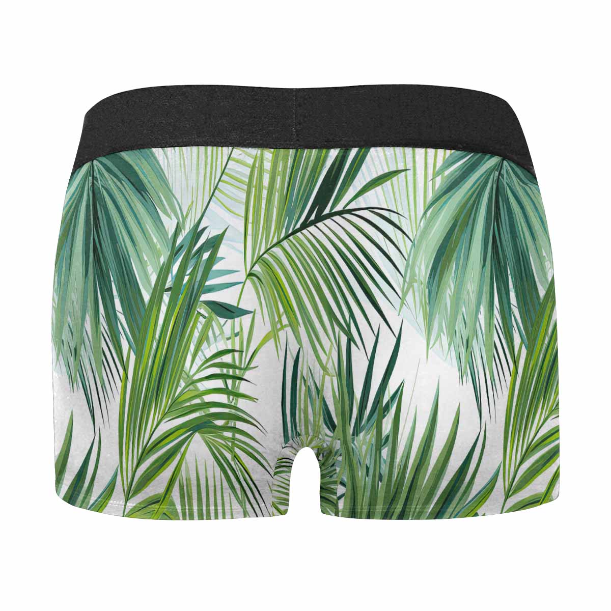 Green Palm Leaves AUS Men's Boxer Briefs (Made In AUS)