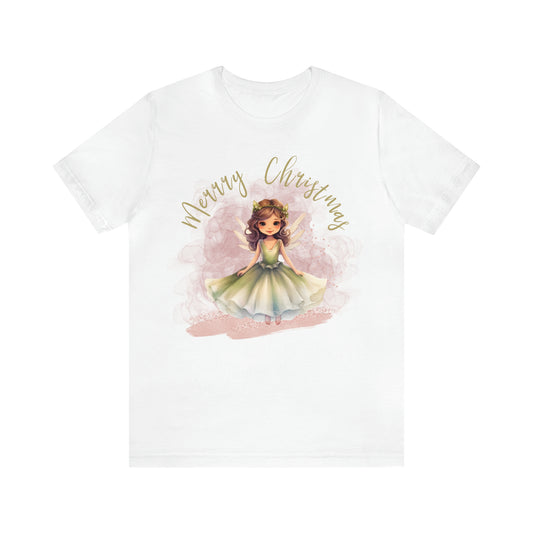 Unisex Jersey Short Sleeve Tee Christmas, Women's Fairy T-shirt A-00006