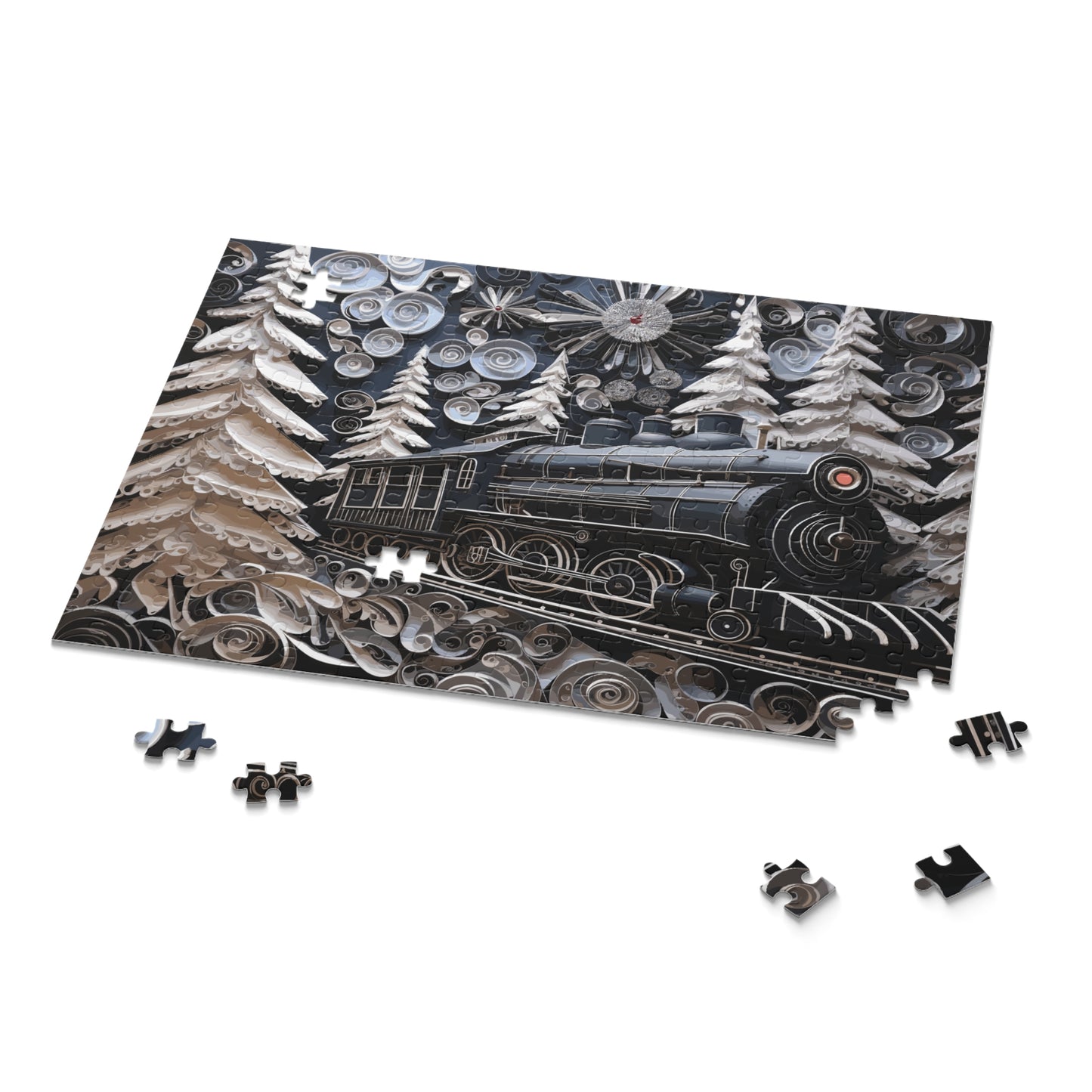 Personalised/Non-Personalised Puzzle, Train (120, 252, 500-Piece)