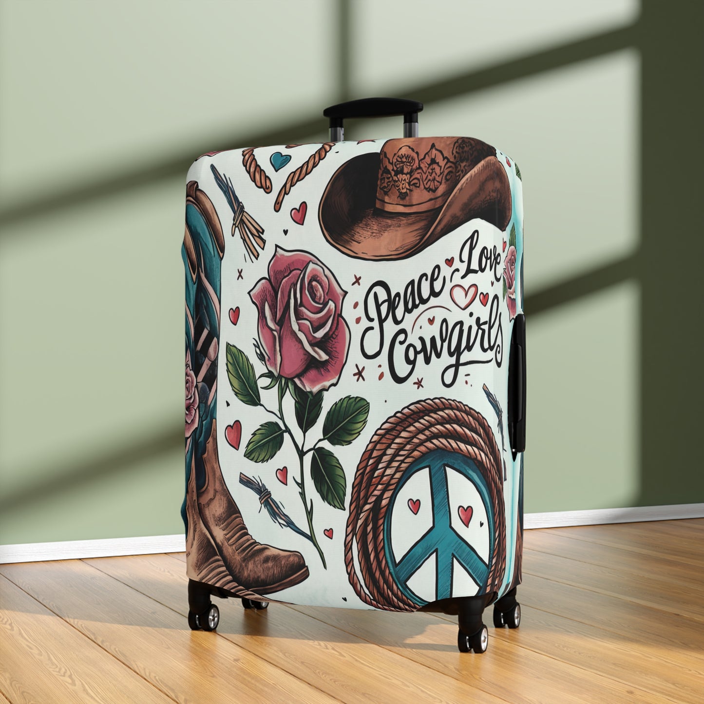 Luggage Cover, Country and Western, Country Girl, awd-1487