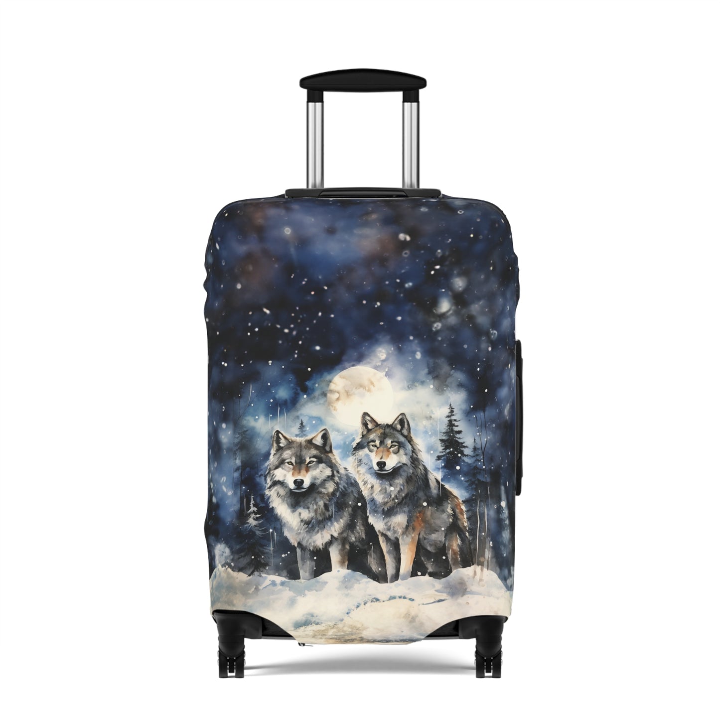 Luggage Cover, Wolves, awd-565