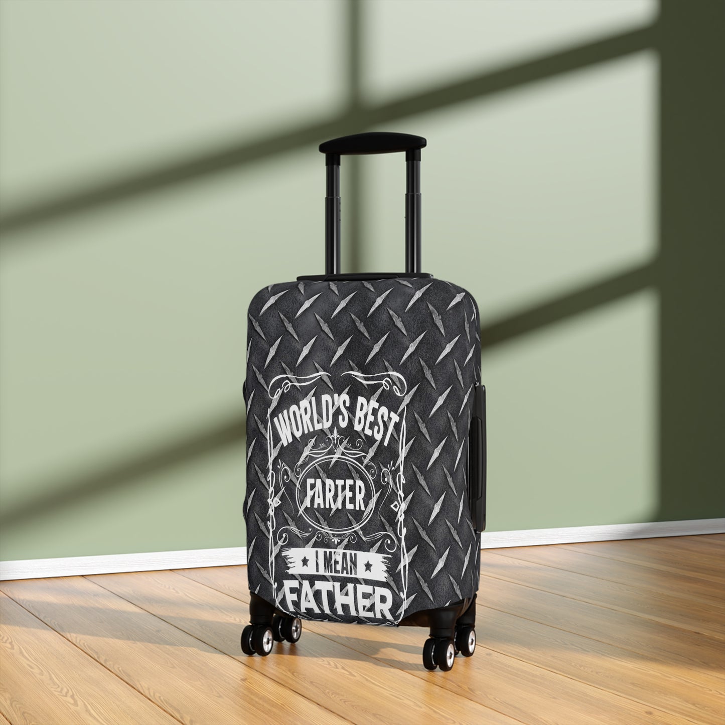 Luggage Cover, World's Best Father, awd-517