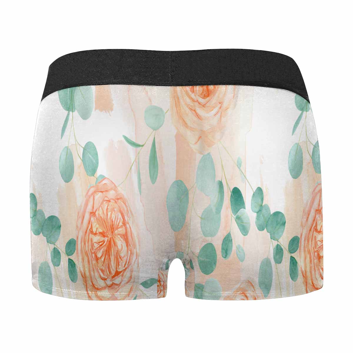 Roses and Eucalyptus AUS Men's All Over Print Boxer Briefs (Made In AUS)