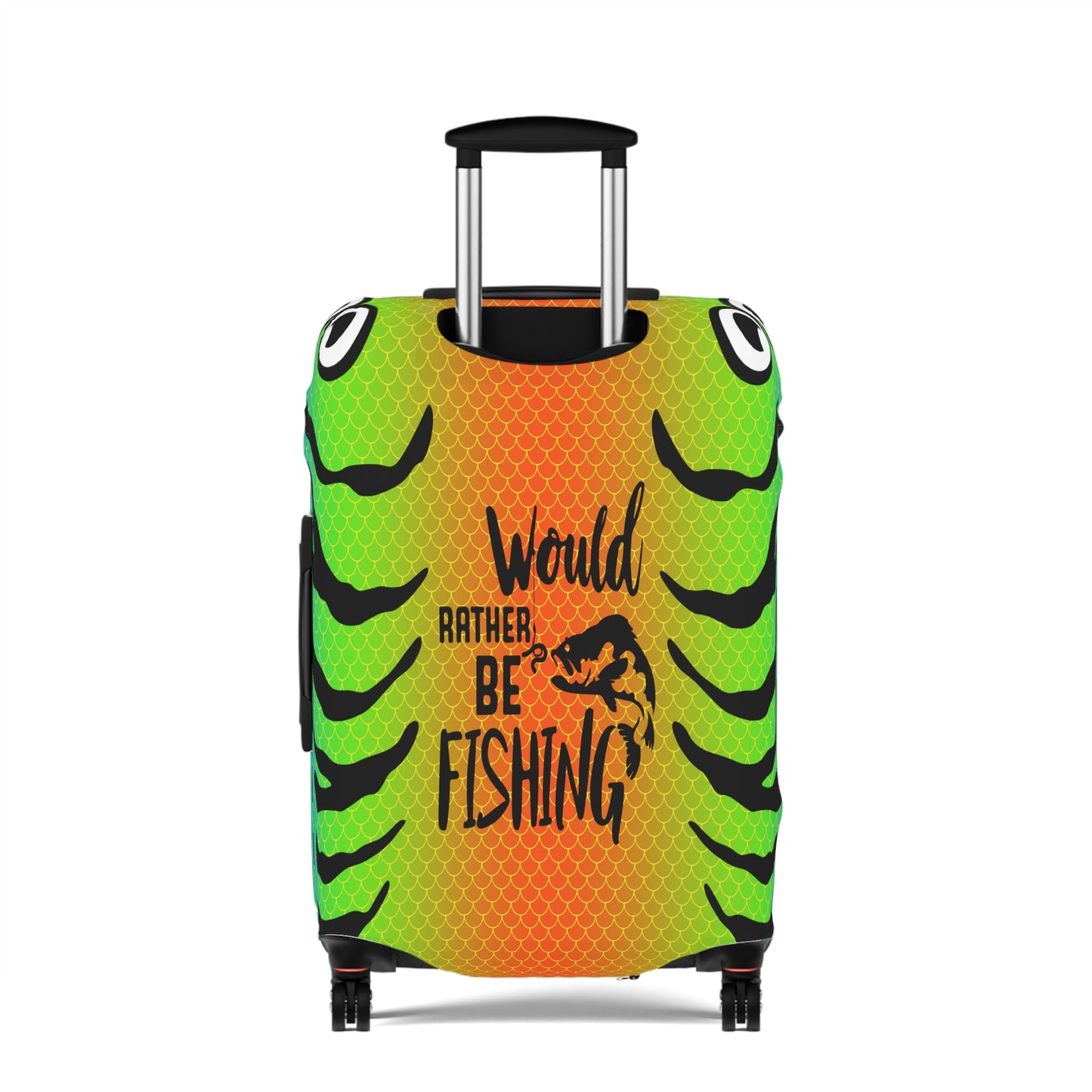 Luggage Cover, Would rather be fishing, awd-3109