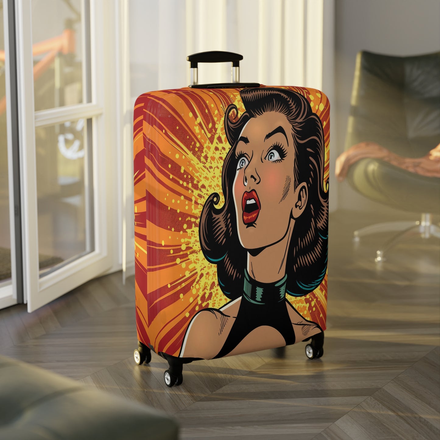 Luggage Cover, Pop Art, awd-709