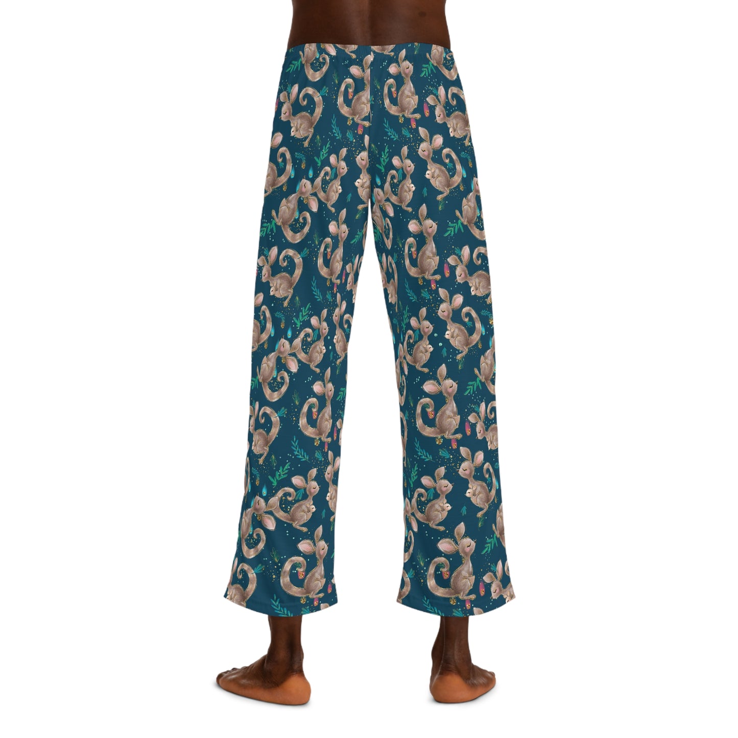 Men's Pyjama Pants, Australian Animals, Sleepwear Bottoms