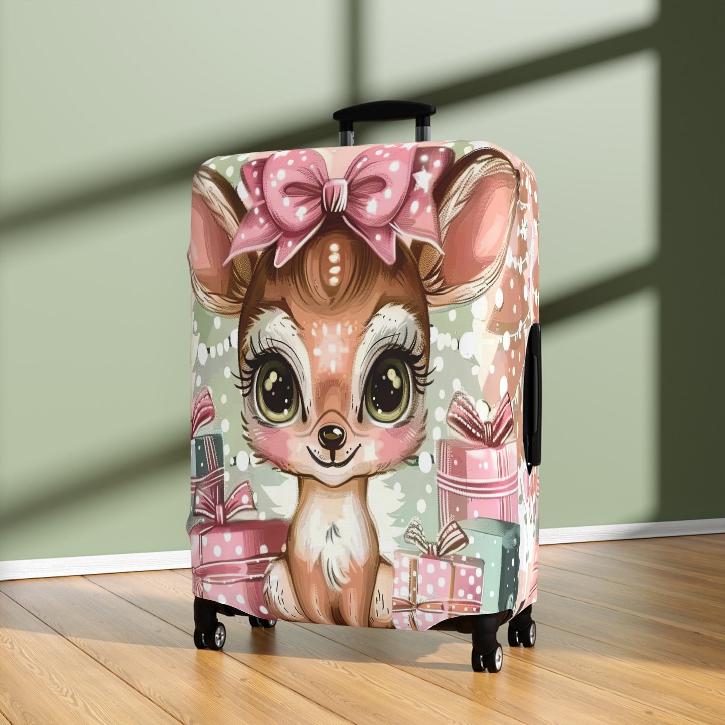 Luggage Cover, Christmas, Deer, awd-3103