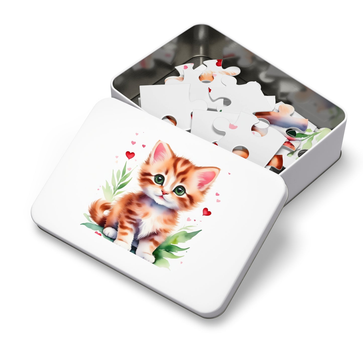 Jigsaw Puzzle, Cat, Personalised/Non-Personalised (30, 110, 252, 500,1000-Piece)