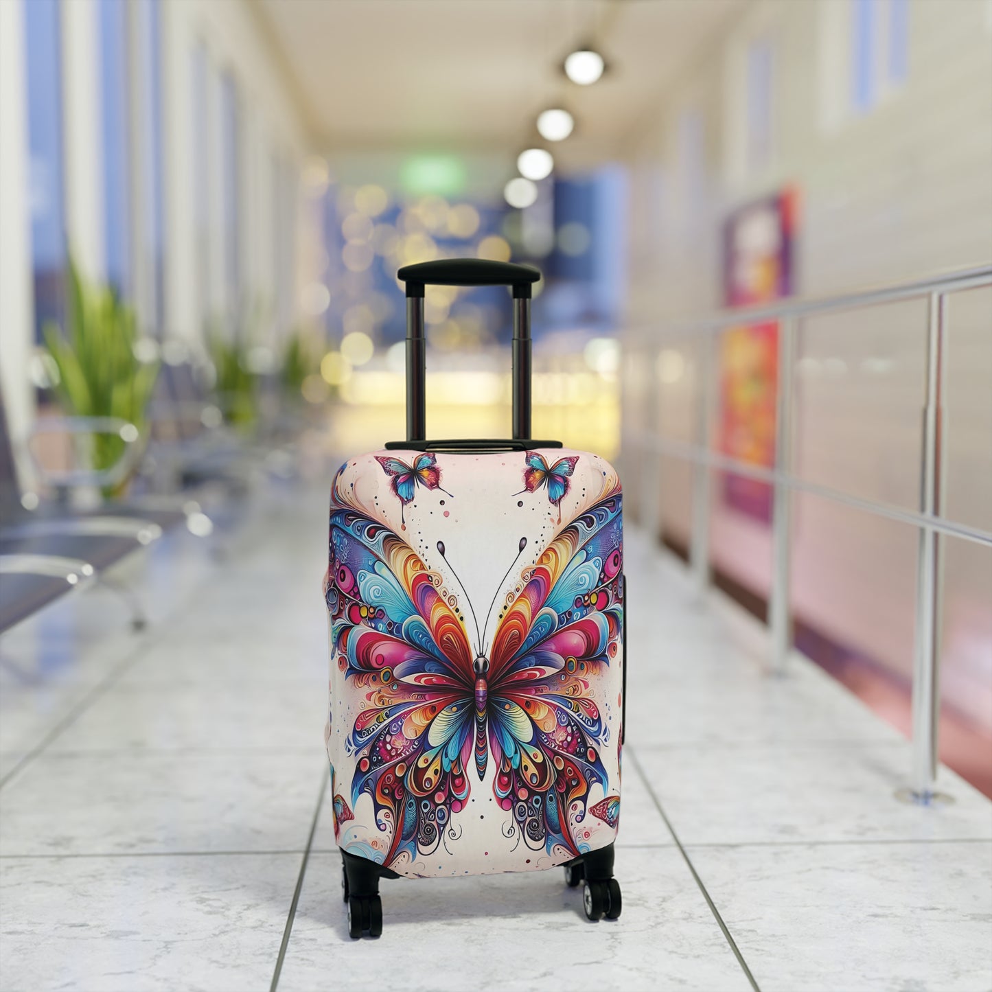 Luggage Cover, Butterfly, awd-446