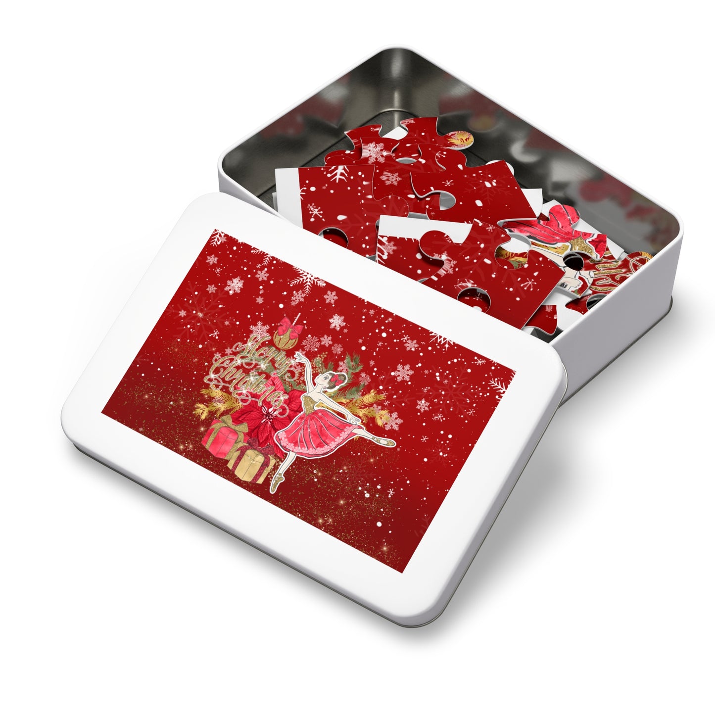 Puzzle, Christmas Sugarplum, Personalised/Non-Personalised (30, 110, 252, 500,1000-Piece)