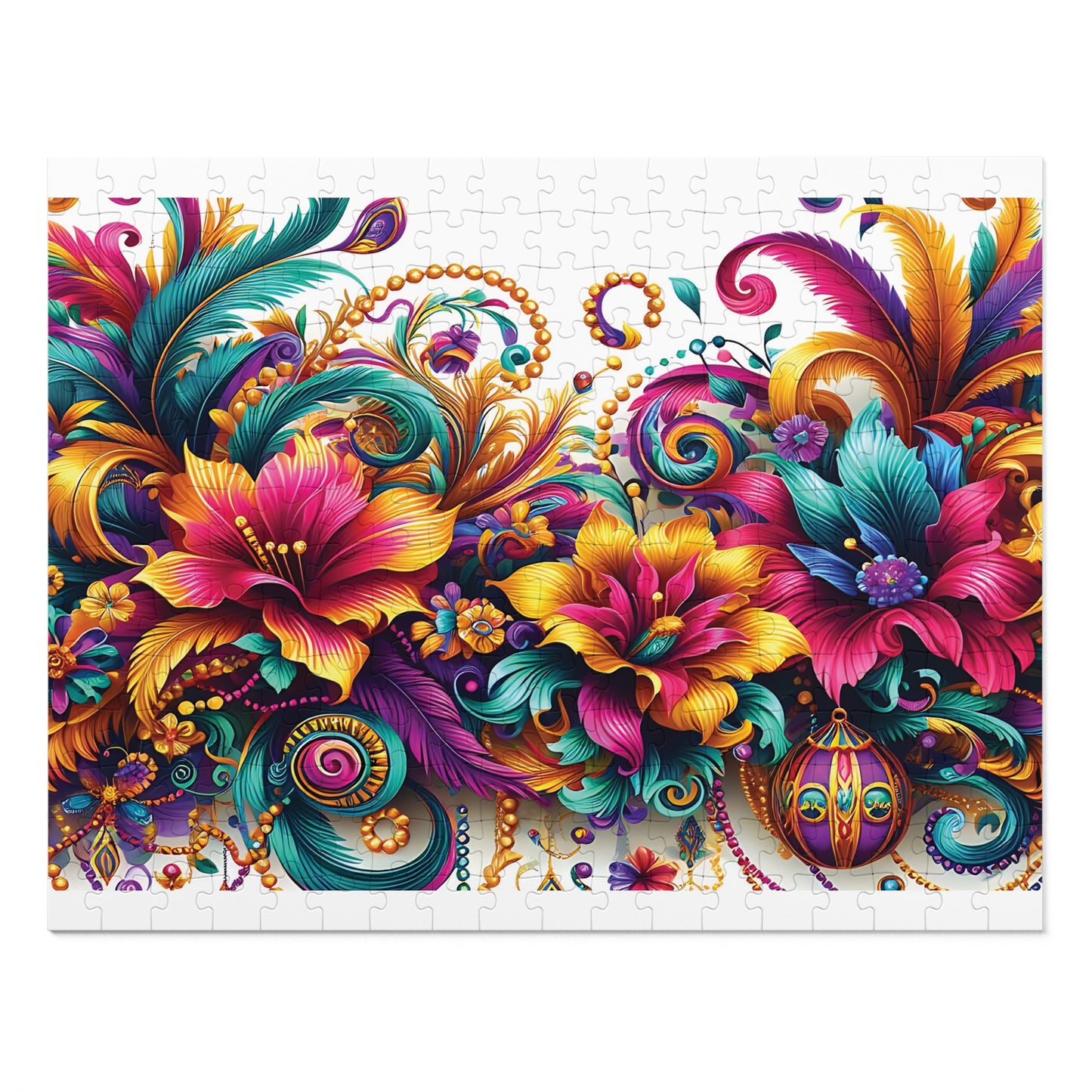 Jigsaw Puzzle, Floral, Personalised/Non-Personalised (30, 110, 252, 500,1000-Piece)