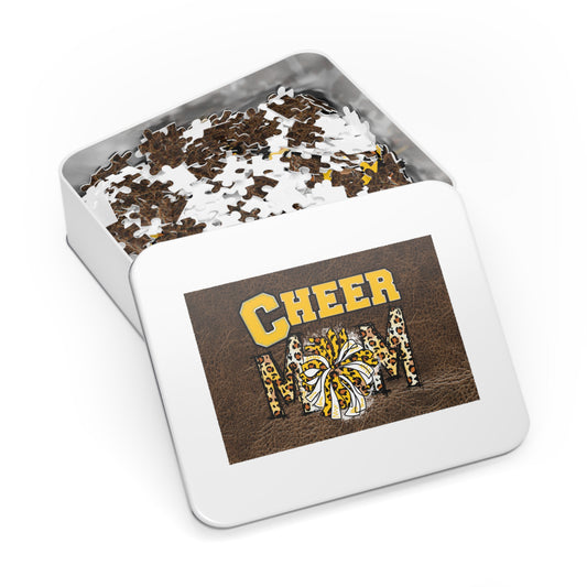 Jigsaw Puzzle, Cheer Mom, Personalised/Non-Personalised (30, 110, 252, 500,1000-Piece)