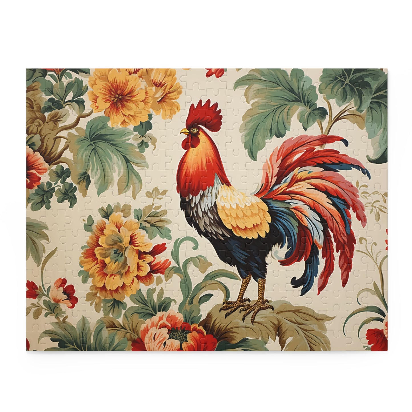 Personalised/Non-Personalised Puzzle, Chickens/Rooster (120, 252, 500-Piece)