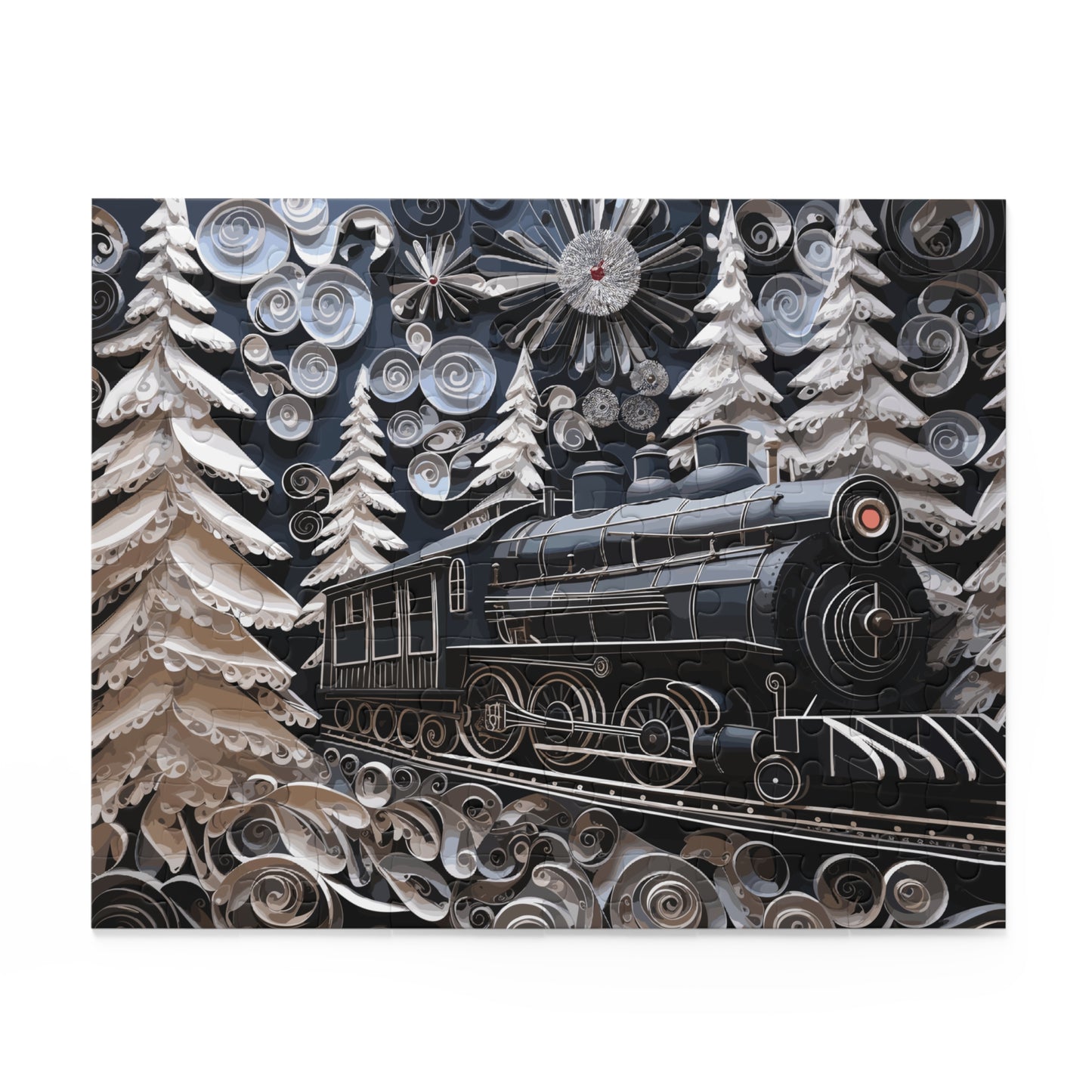 Personalised/Non-Personalised Puzzle, Train (120, 252, 500-Piece)