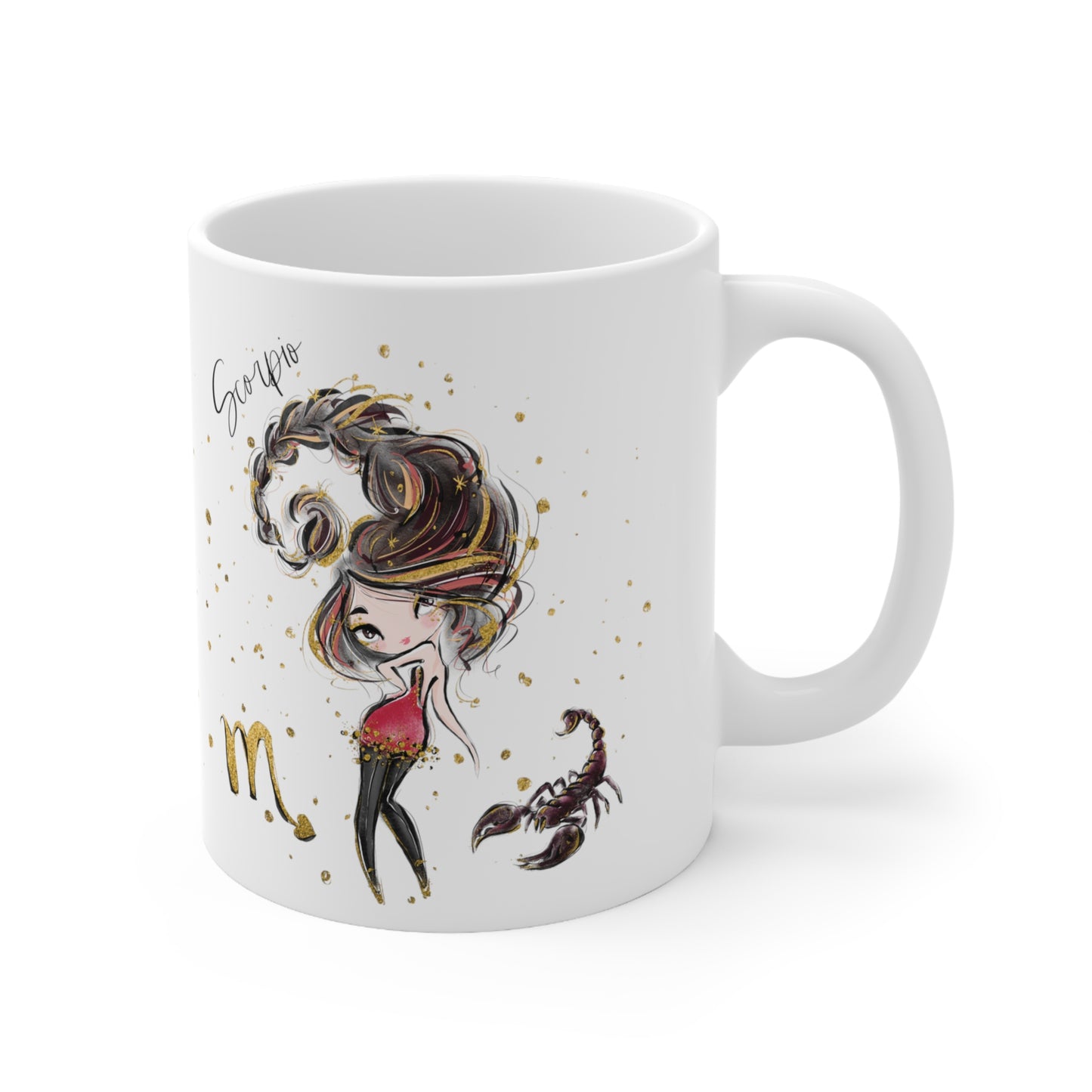 Zodiac Sign, Scorpio, Ceramic Mug 11oz