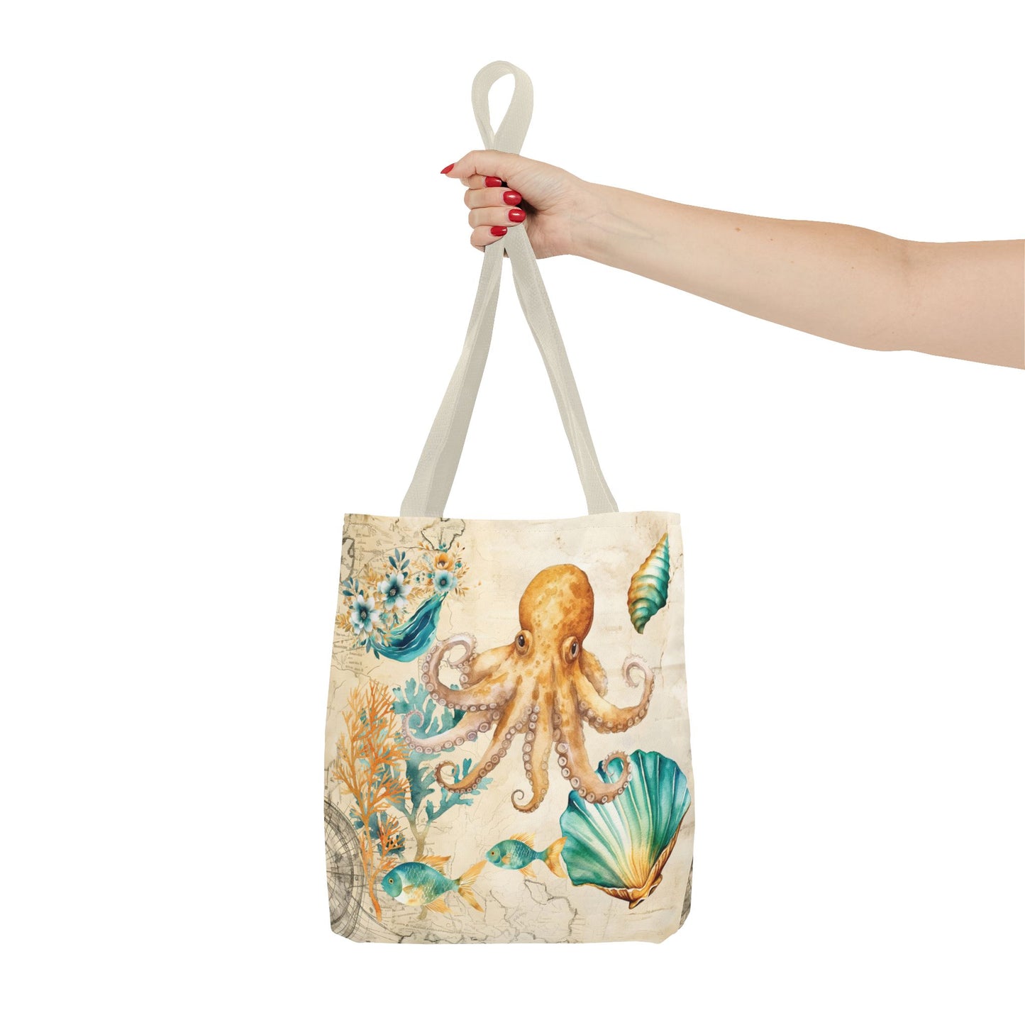 Tote Bag, Nautical bag, Beach Tote Bag