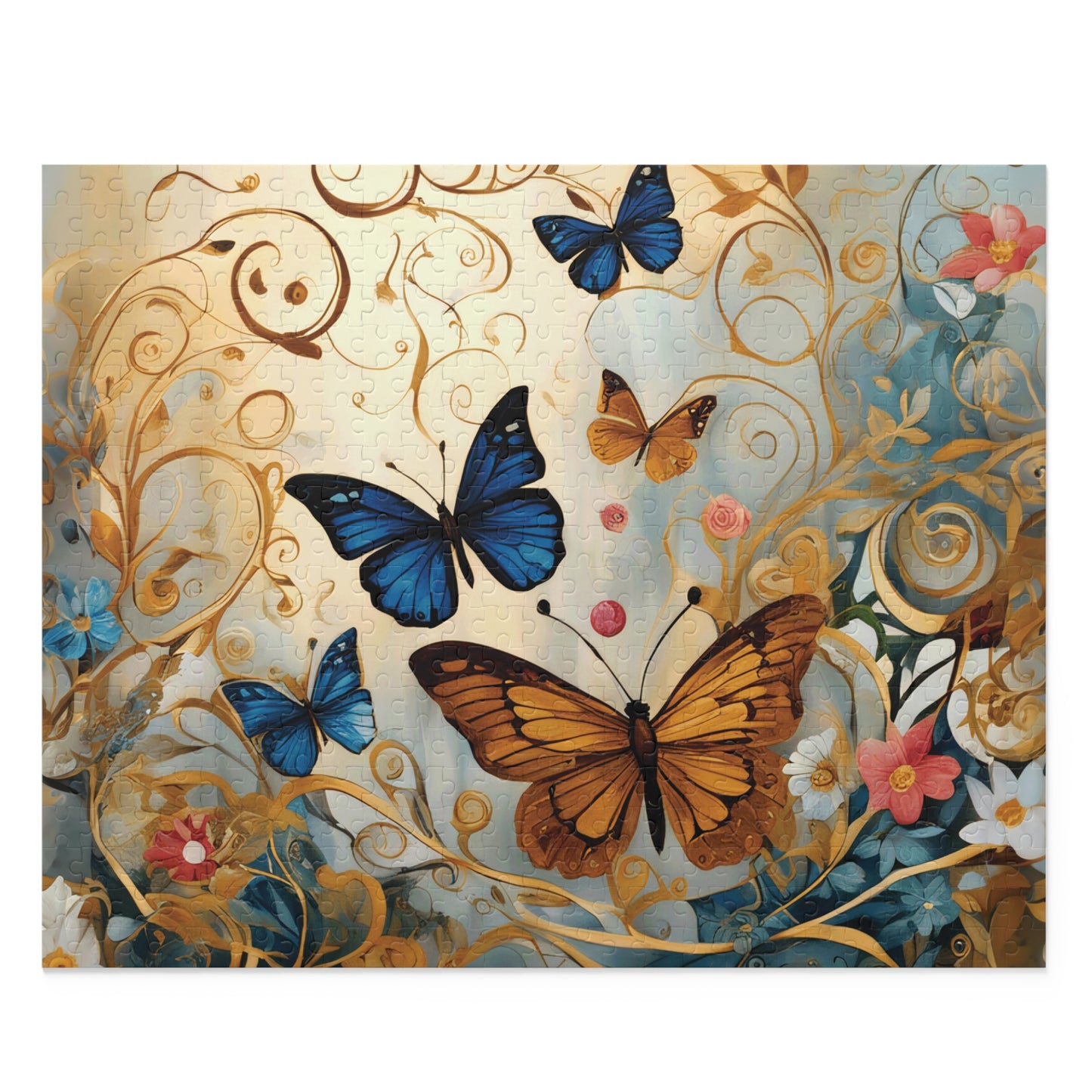 Personalised/Non-Personalised Puzzle, Butterfly Dreams (120, 252, 500-Piece)