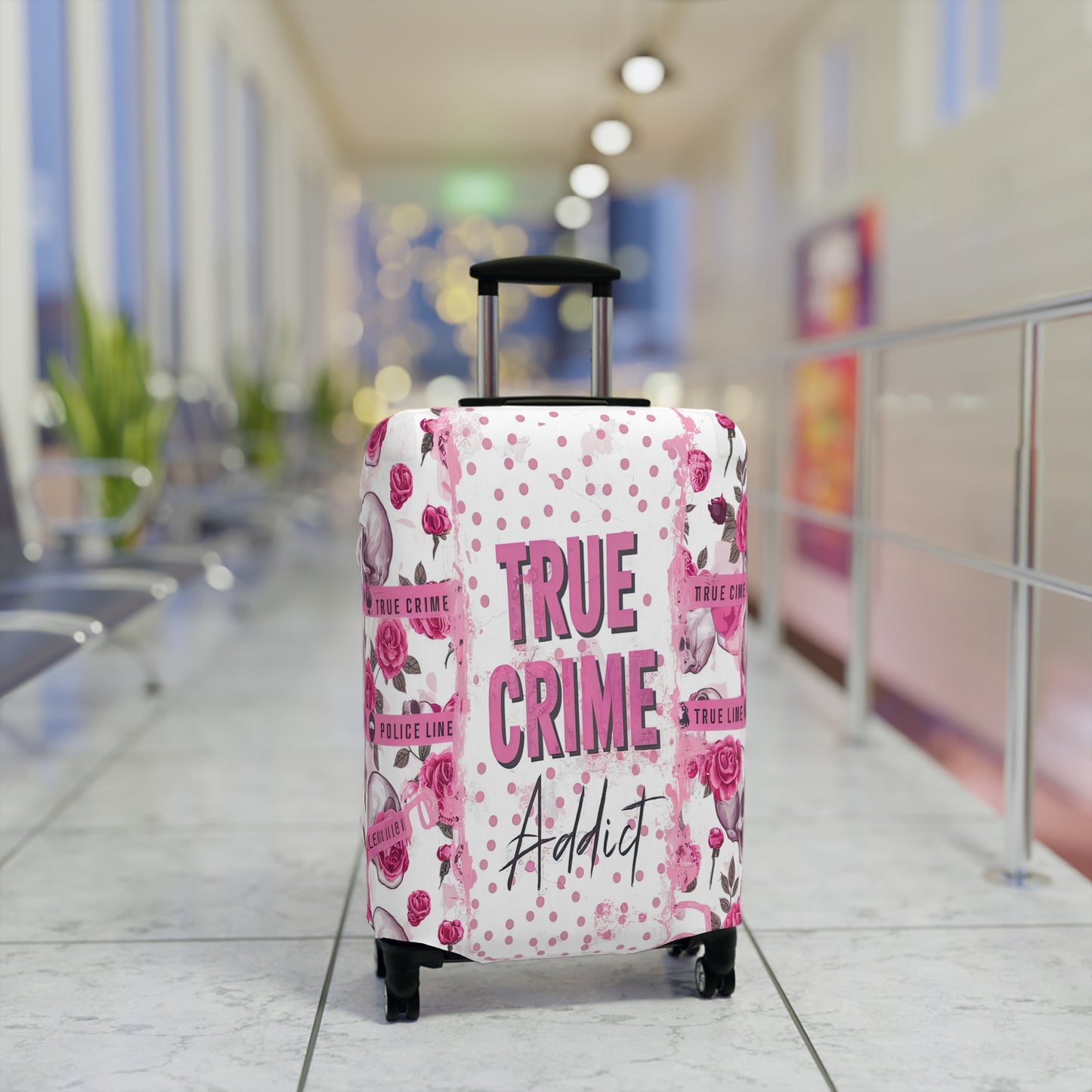 Luggage Cover, True Crime Addict, awd-1711