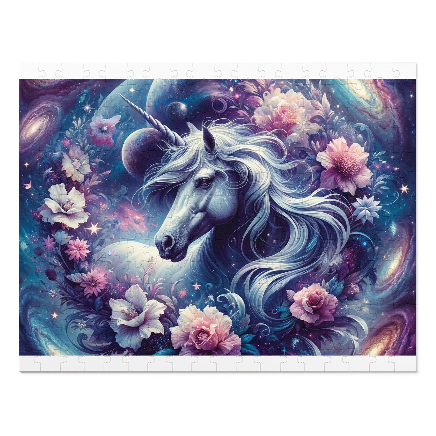 Jigsaw Puzzle, Unicorn, Personalised/Non-Personalised (30, 110, 252, 500,1000-Piece)