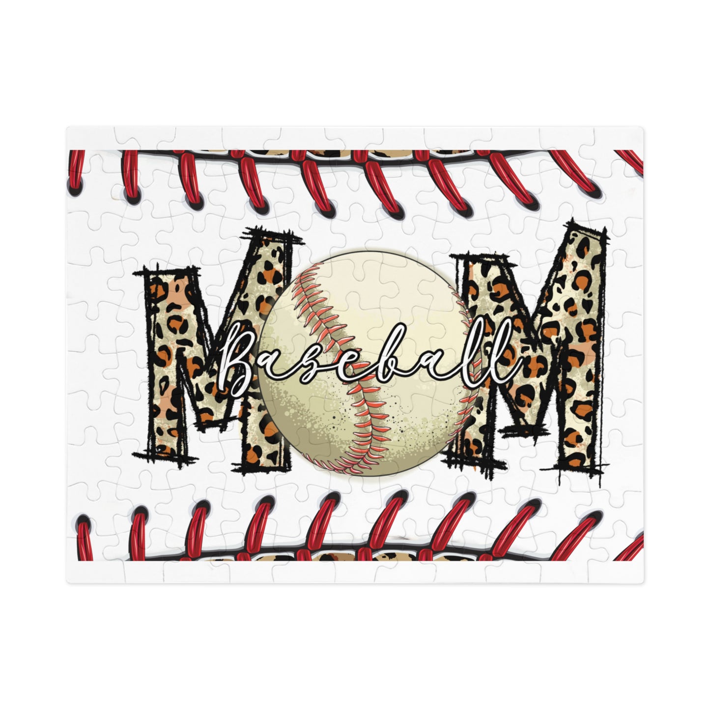 Puzzle, Baseball Mom, Personalised/Non-Personalised (30, 110, 252, 500,1000-Piece) awd-608