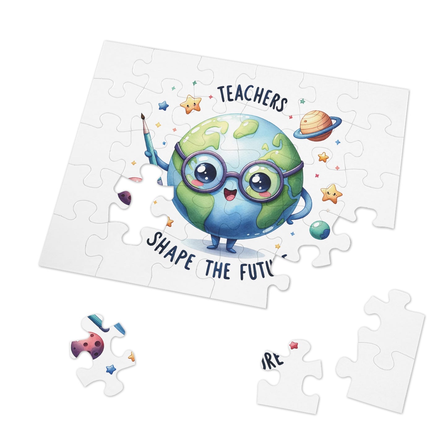 Jigsaw Puzzle, Teacher, Personalised/Non-Personalised (30, 110, 252, 500,1000-Piece)