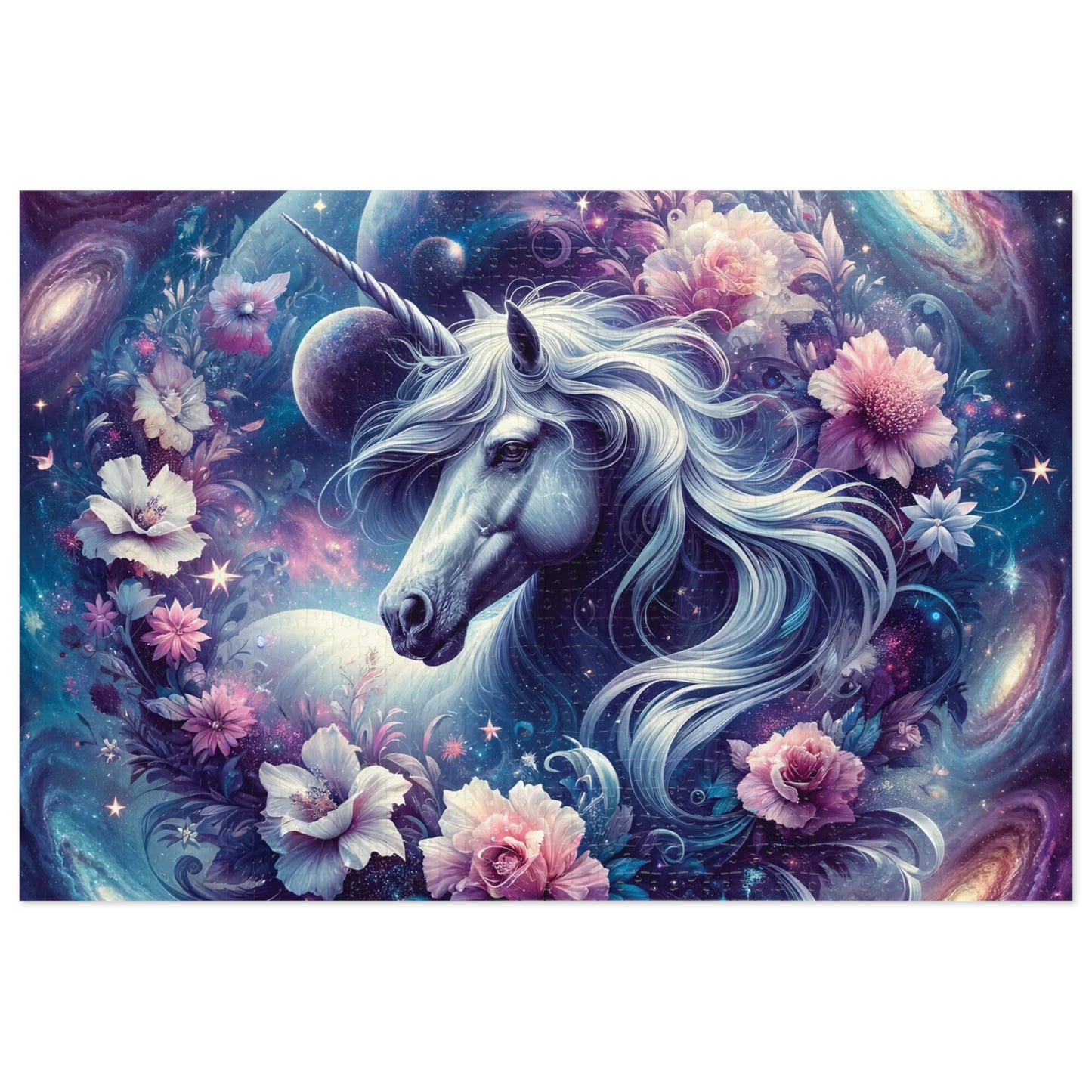 Jigsaw Puzzle, Unicorn, Personalised/Non-Personalised (30, 110, 252, 500,1000-Piece)