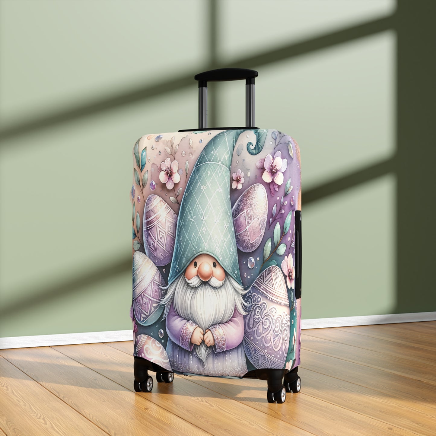 Luggage Cover, Easter, Gnome, awd-715