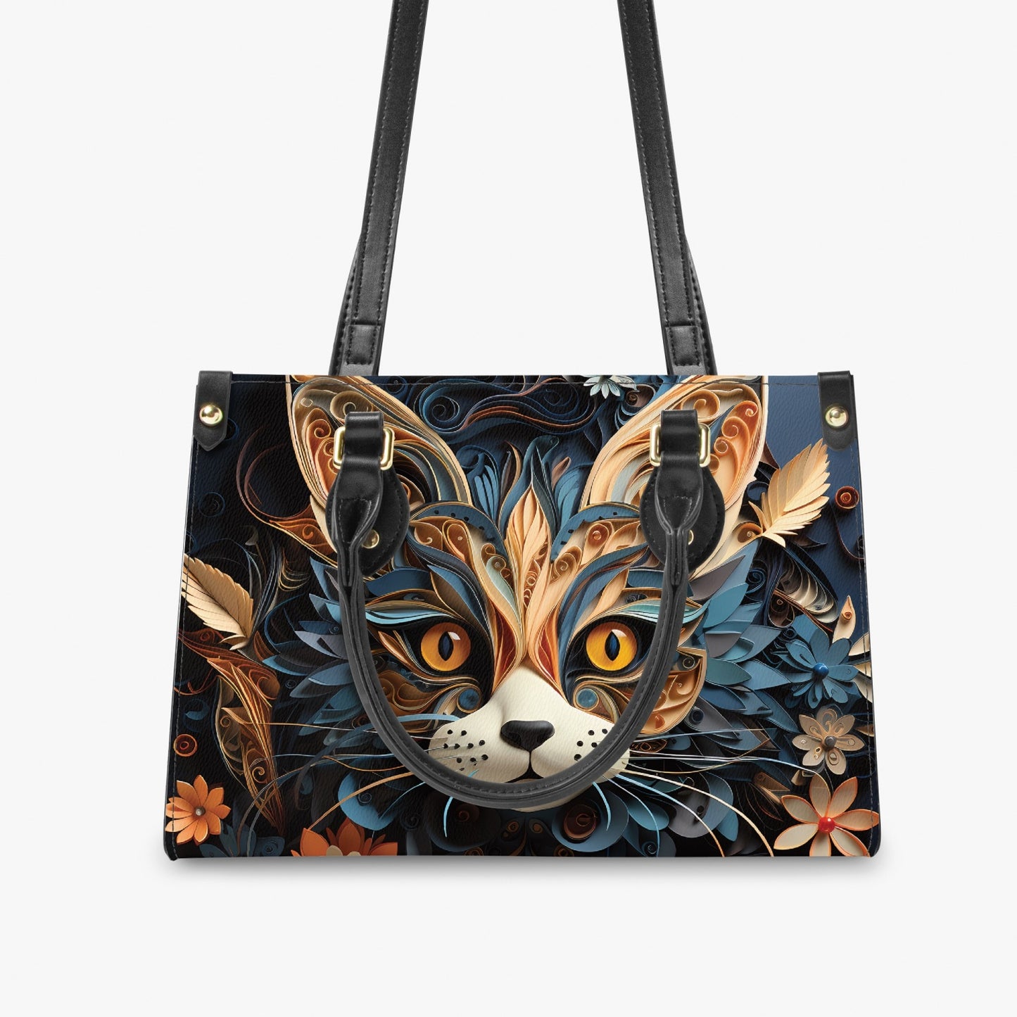 Women's Tote Bag - Long Strap Cat